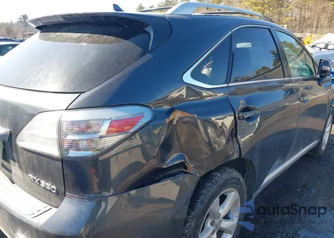 2010 Lexus Rx 350 z USA, uszkodzony, nr VIN 2T2BK1BA6AC052623